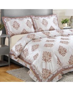 Trousseau Bedding Set - 1 Duvet Cover, 1 Bed cover, 2 Pillow cover