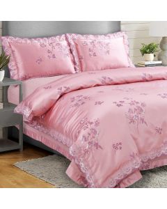 Trousseau Bedding Set - 1 Duvet Cover, 1 Bed cover, 2 Pillow cover