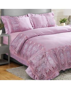 Trousseau Bedding Set - 1 Duvet Cover, 1 Bed cover, 2 Pillow cover