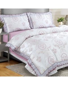 Trousseau Bedding Set - 1 Duvet Cover, 1 Bed cover, 2 Pillow cover