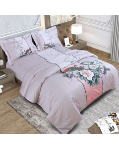 600 Thread Count Emerald Bedding King Size Bedsheet 2.75Mtr. X 2.75 Mtr. & 2 P. Cover 45Cm X 68Cm