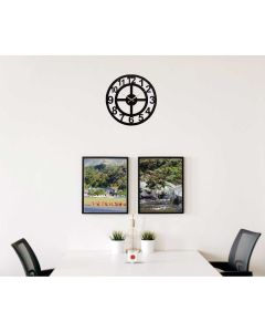 Number Wall Clock - Artypillar