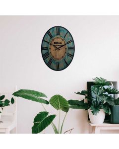 Basic Blue colored wall clock - Artypillar