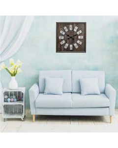 Dice pattern Square Wall Clock - Artypillar