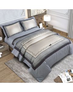 600 Thread Count Emerald Bedding King Size Bedsheet 2.75Mtr. X 2.75 Mtr. & 2 P. Cover 45Cm X 68Cm