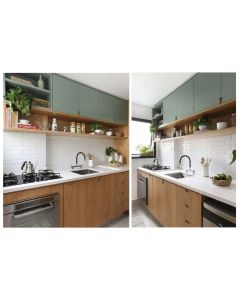 Straight Modular Kitchen