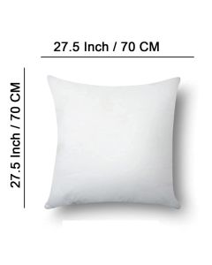 Pluchi Square Cushion Filler (70 cm x 70 cm) (27.5" x 27.5'')