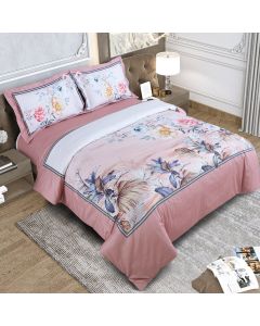 600 Thread Count Emerald Bedding King Size Bedsheet 2.75Mtr. X 2.75 Mtr. & 2 P. Cover 45Cm X 68Cm