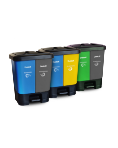 Dustoff Garbage Bin with Twin Pedal 20 Litre 