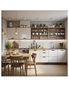 Straight Modular Kitchen