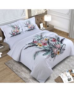 600 Thread Count Emerald Bedding King Size Bedsheet 2.75Mtr. X 2.75 Mtr. & 2 P. Cover 45Cm X 68Cm