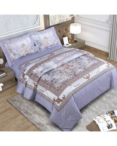 600 Thread Count Emerald Bedding King Size Bedsheet 2.75Mtr. X 2.75 Mtr. & 2 P. Cover 45Cm X 68Cm