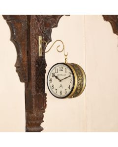 DOUBLE SIDE BRASS STATION CLOCK - ARS422 - Artypillar