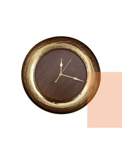 IRON AND WOOD DHAAL DESIGN OPEN DIAL WALL CLOCK - ARS434 - Artypillar
