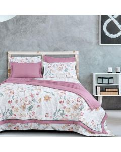 Venice Streets Printed Quilt/Comforter 120 GSM Printed King Size Quilt 2.28 mtr x 2.75 mtr