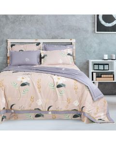 Venice Streets Printed Quilt/Comforter 120 GSM Printed King Size Quilt 2.28 mtr x 2.75 mtr