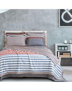 Venice Streets Printed Quilt/Comforter 120 GSM Printed King Size Quilt 2.28 mtr x 2.75 mtr