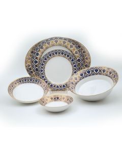 Doris Grey 35 Pieces Dinner Set