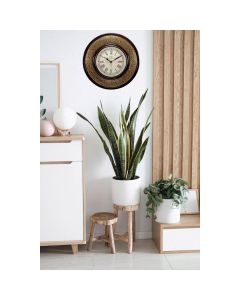 Flower carved Wall Clock - Artypillar