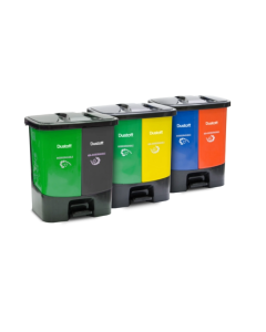 Dustoff Garbage Bin with Twin Pedal 40 Litre
