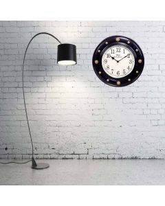 Brass Flowers polished Wall Clock - Artypillar