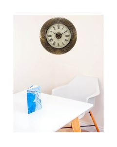 Brass Fit Mandala Design Wall Clock - Artypillar