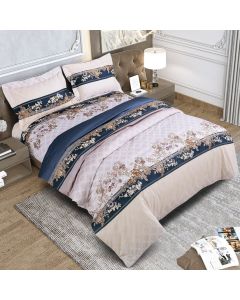 600 Thread Count Emerald Bedding King Size Bedsheet 2.75Mtr. X 2.75 Mtr. & 2 P. Cover 45Cm X 68Cm