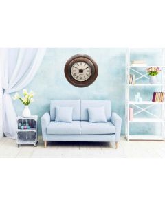Double step Copper and White metal Wall Clock - Artypillar