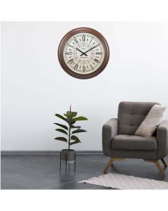 Handmade Dial Brown polished Wall Clock - Artypillar