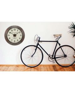 Copper-white metal Wooden Wall Clock - Artypillar