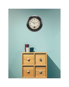 Royal brown polish and pendulam wall clock - Artypillar