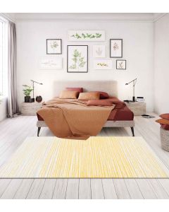 Elle Striped Carpet Mustard