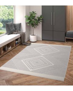 Sfynx Diamond Carpet Grey