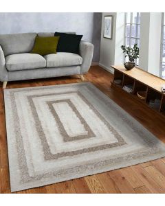 Husky Jubilee Shaggy Carpet Brown