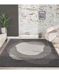 Royal Nomadic Modern Abstract Carpet D.Grey