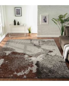 Royal Nomadic Modern Abstract Carpet Beige