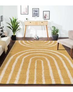 Stella Modern Carpet Mustard