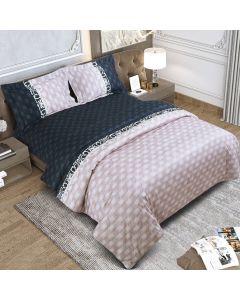 600 Thread Count Emerald Bedding King Size Bedsheet 2.75Mtr. X 2.75 Mtr. & 2 P. Cover 45Cm X 68Cm