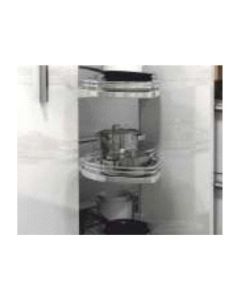 CargoMan Corner Pull Out 450 LH - Chrome Finish