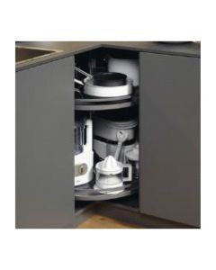 Cargo 3/4 Carousel 2 Shelves 2 Flat - Anthracite Finish