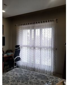 Eyelet Curtain (Semi-Sheer)