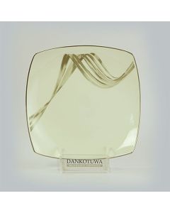 Fancy Wave Platinum Bread & Butter Plate
