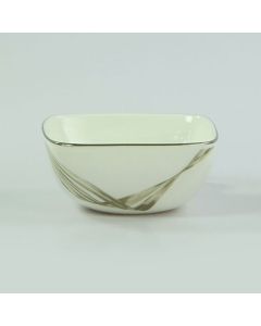 Fancy Wave Platinum Cereal Bowl