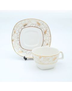 Aniella Gold Tea Cup & Saucer