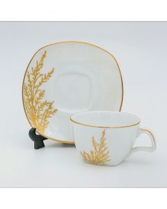 Arabella Gold Tea Cup & Saucer