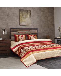 Raw Silk Wedding Set - mahroon