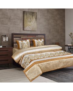 Raw Silk Wedding Set - white