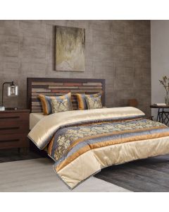 Raw Silk Wedding Set - grey