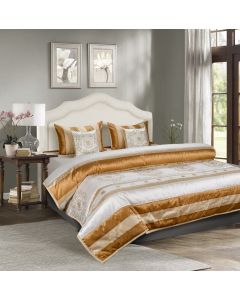 Raw Silk Wedding Set - white