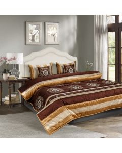 Raw Silk Wedding Set - cofee